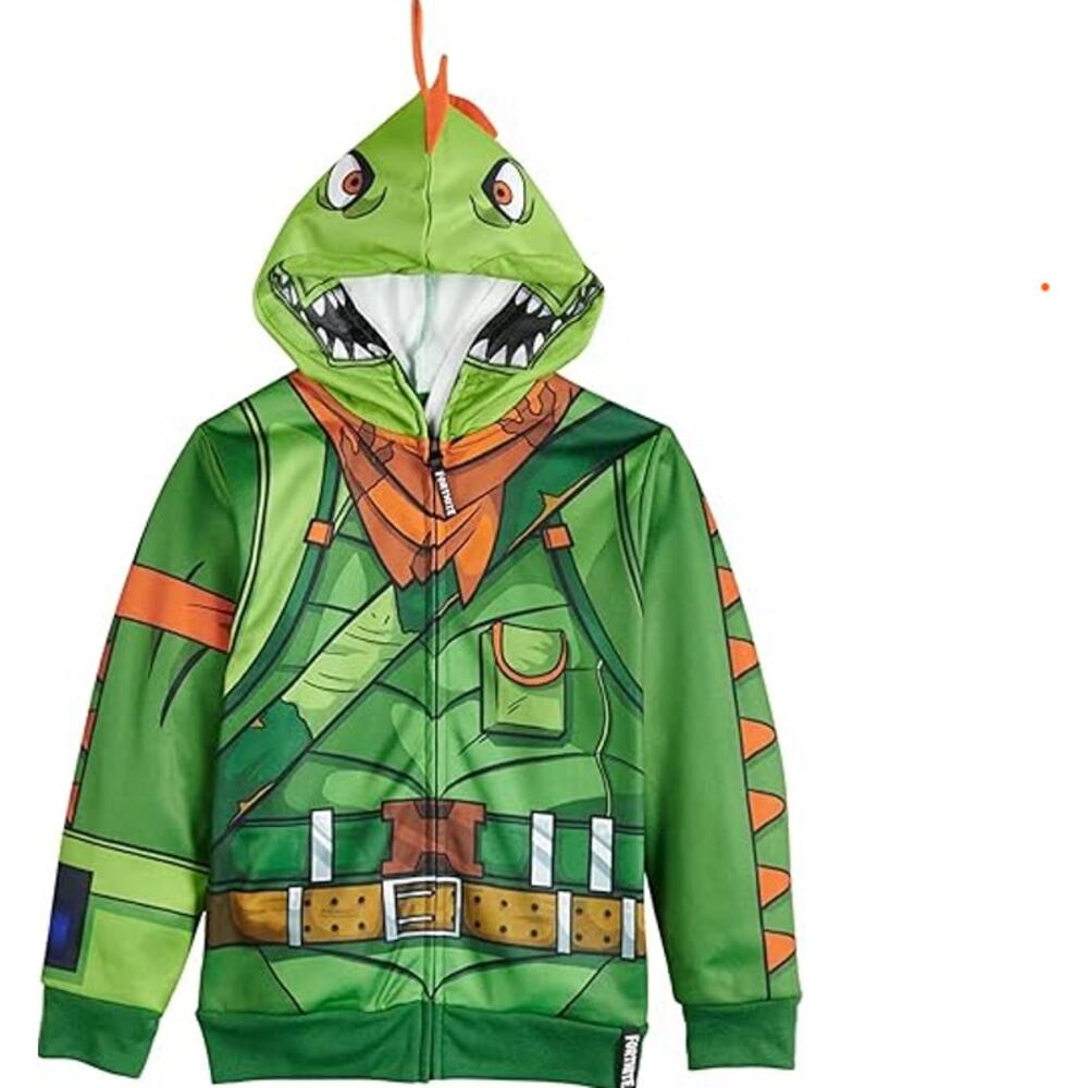 FORTNITE‎ Boys Officially Licensed Rex Hoodie Size M $58 MSRP